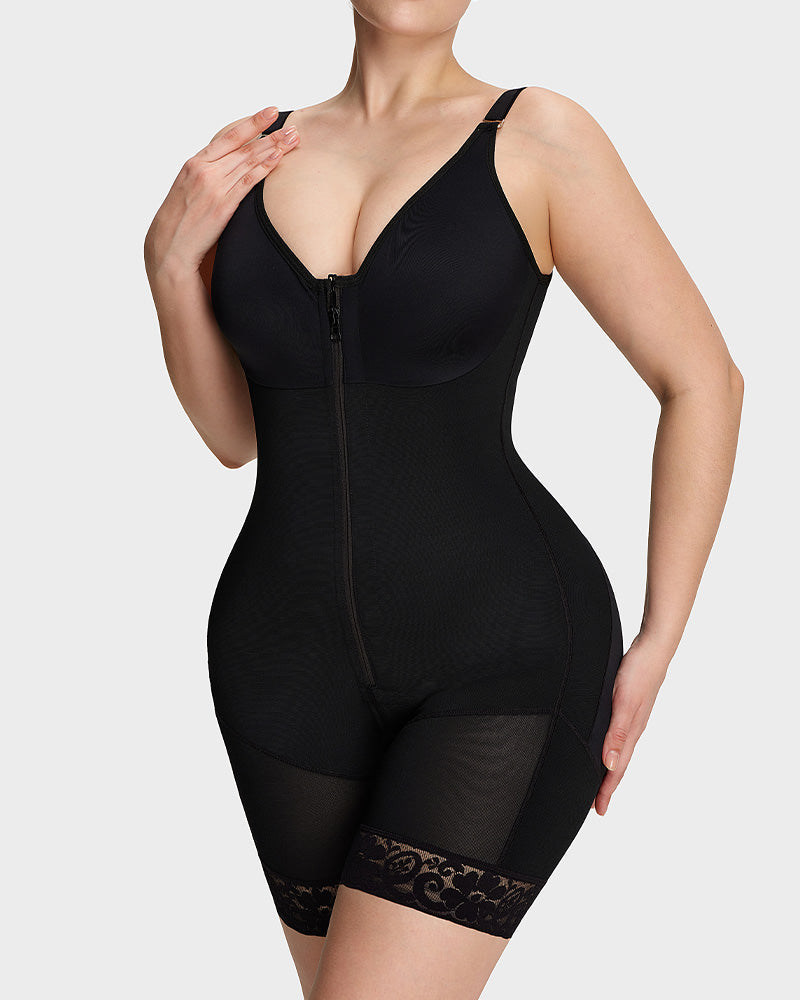 Ganzkörper-Shapewear mit Reißverschluss – Fajas Colombianas