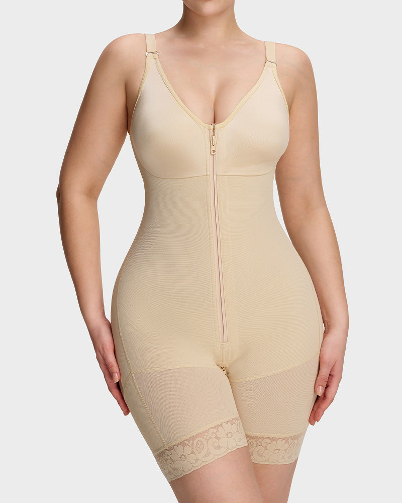 Ganzkörper-Shapewear mit Reißverschluss – Fajas Colombianas