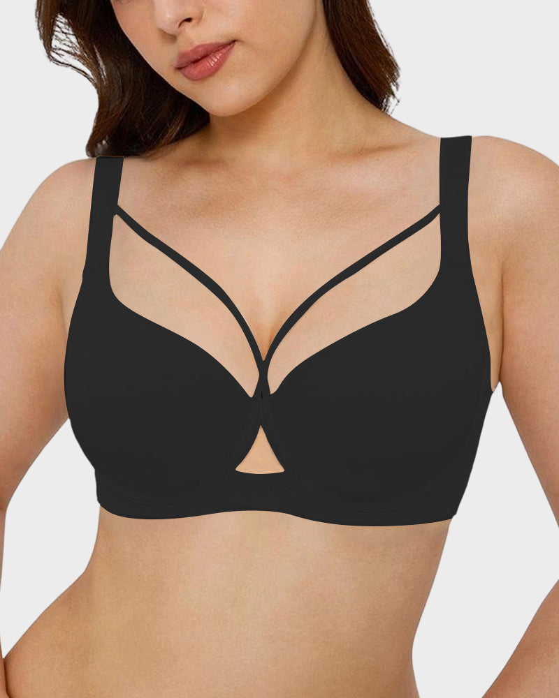 Bügel-BH mit runder Formung, Push-up, Minimizer und sexy Design