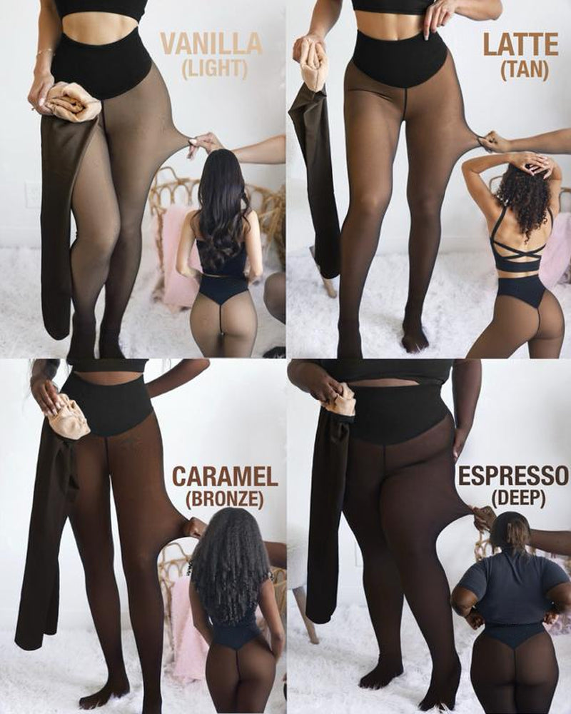 Thermo-Leggings mit Shaping-Effekt, nahtlos