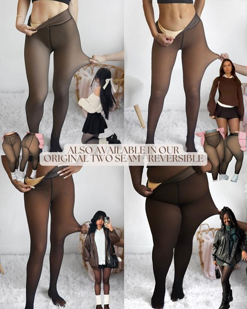 Thermo-Leggings mit Shaping-Effekt, nahtlos