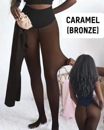 Thermo-Leggings mit Shaping-Effekt, nahtlos