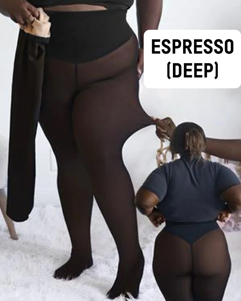 Thermo-Leggings mit Shaping-Effekt, nahtlos