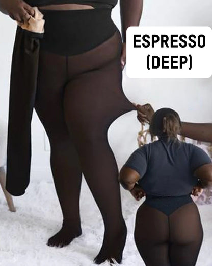 Thermo-Leggings mit Shaping-Effekt, nahtlos