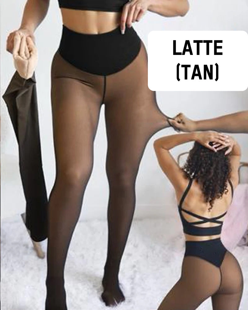 Thermo-Leggings mit Shaping-Effekt, nahtlos