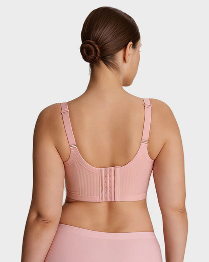 Wireless V-Neck Back-and-Side Smoothing Bra