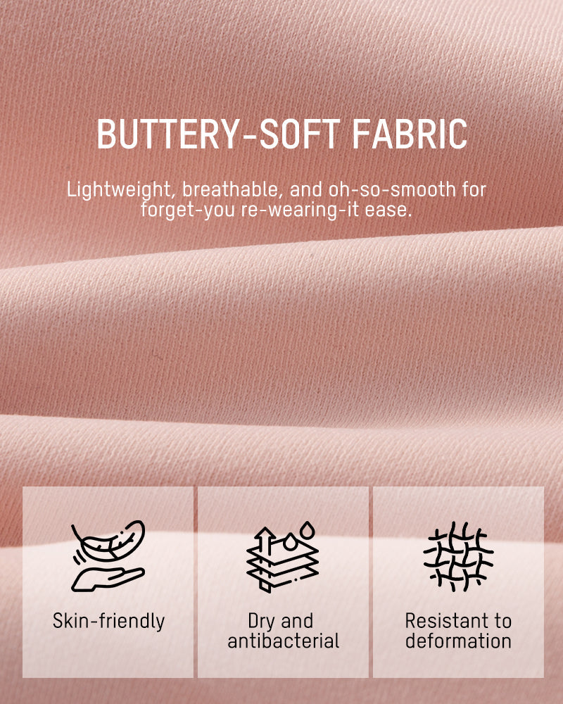 Wireless V-Neck Back-and-Side Smoothing Bra