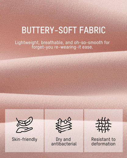 Wireless V-Neck Back-and-Side Smoothing Bra
