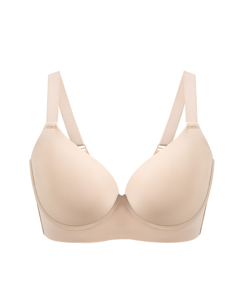 Back-Smoothing Plunge Push-Up Bra