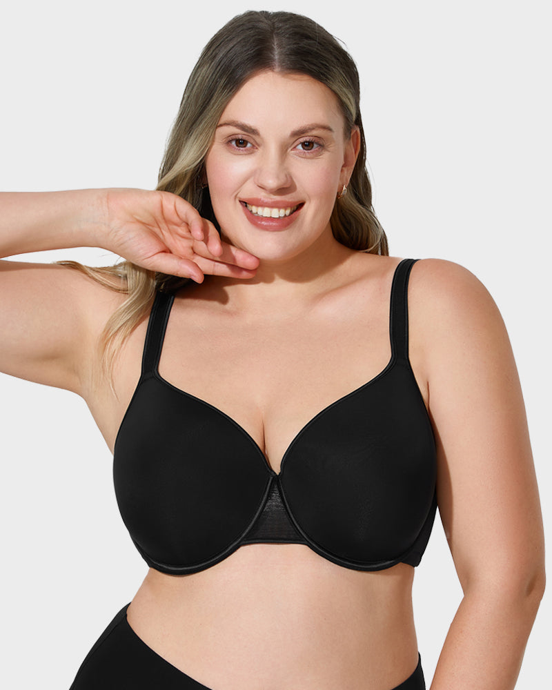 Elegant Full-Coverage Underwire Bra