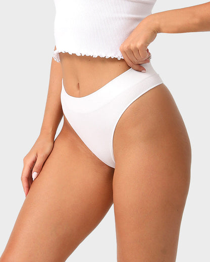 Nahtloser Low-Rise Tanga für den Alltag (3er-Pack)