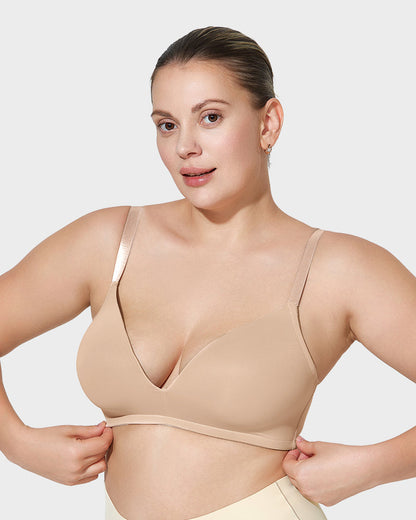 Nahtloser, bügelloser Monobloc-BH