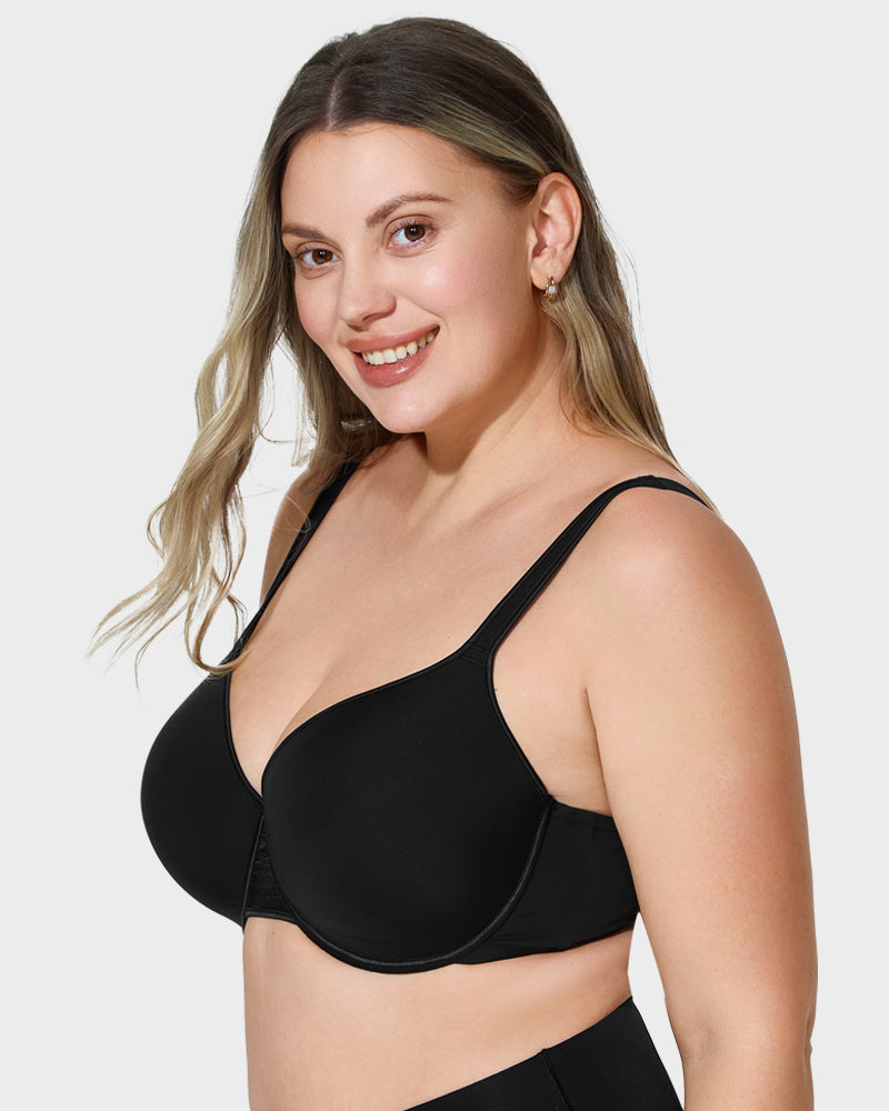Elegant Full-Coverage Underwire Bra