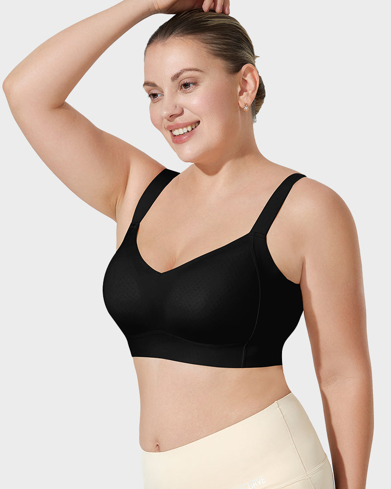 Full-Coverage Longline Smoothing Bra