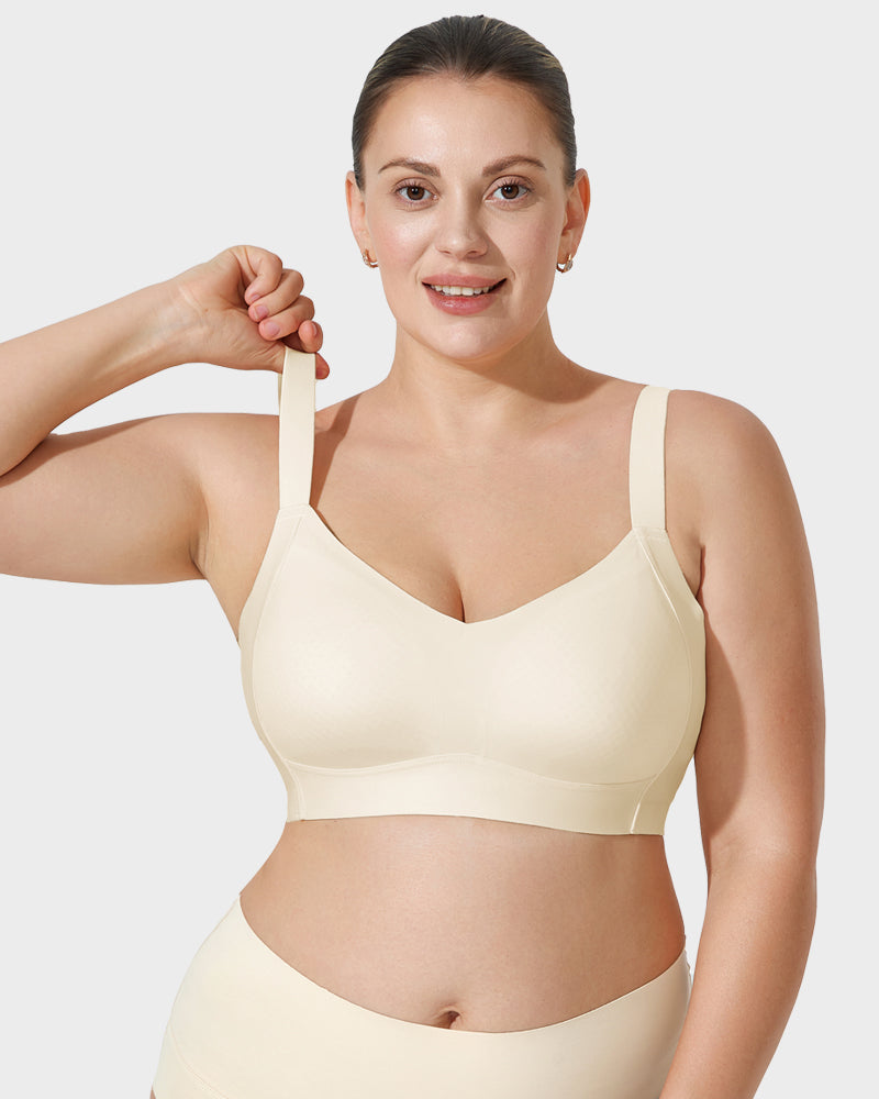 Full-Coverage Longline Smoothing Bra