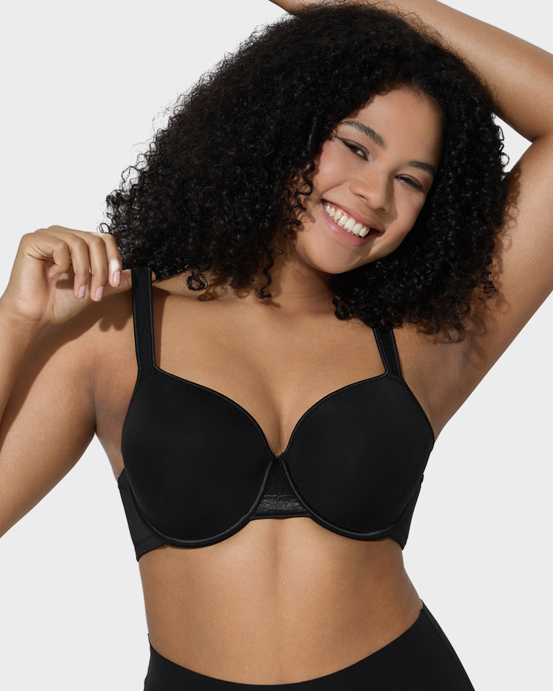 Elegant Full-Coverage Underwire Bra