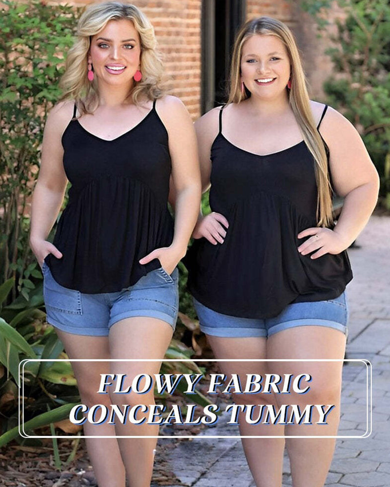 Fly-Free Cooling Cami with Built-In Bra
