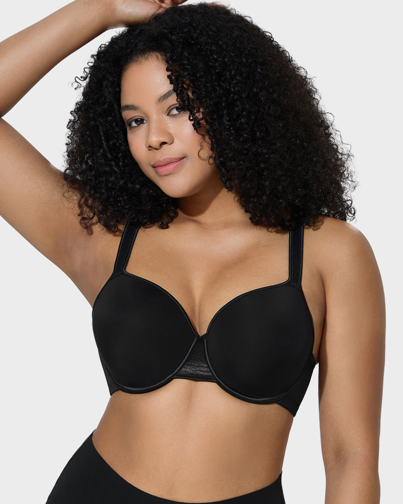 Elegant Full-Coverage Underwire Bra