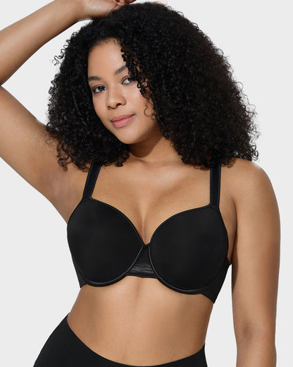 Elegant Full-Coverage Underwire Bra