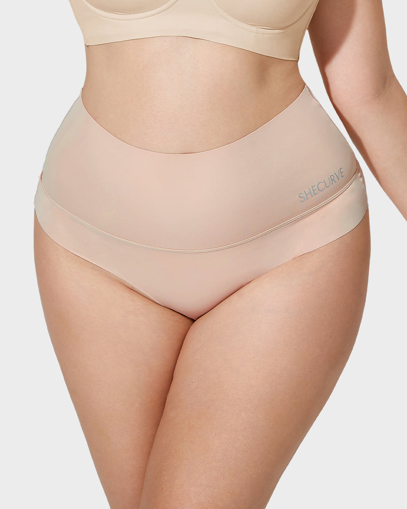 High-Rise Seamless Thong Panty — 3-Pack