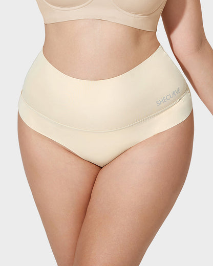 High-Rise Seamless Thong Panty — 3-Pack