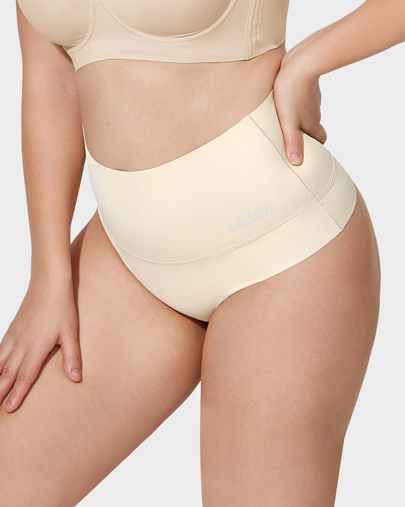 High-Rise Seamless Thong Panty — 3-Pack
