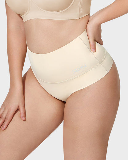 High-Rise Seamless Thong Panty — 3-Pack