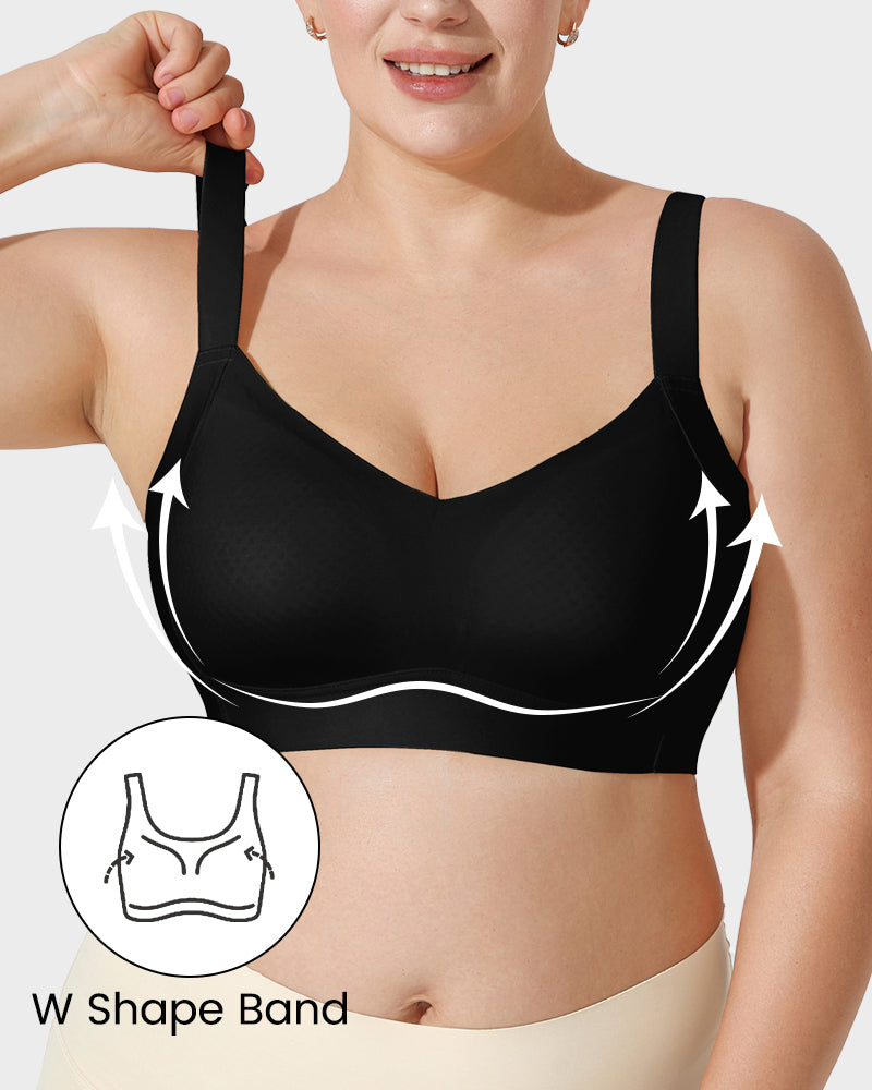Full-Coverage Longline Smoothing Bra