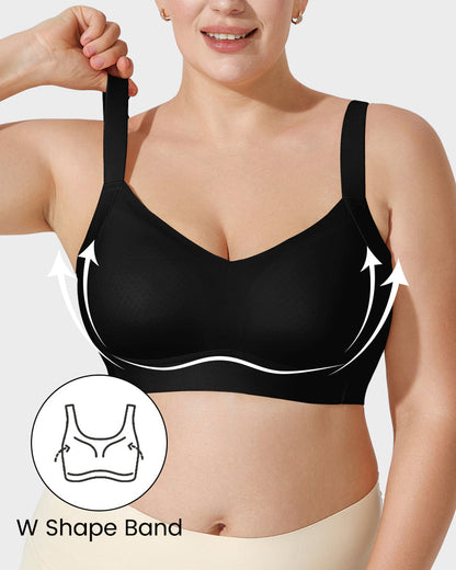 Full-Coverage Longline Smoothing Bra