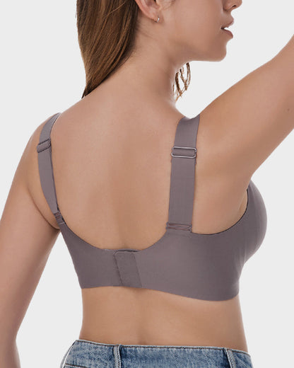 Mesh-Front Sculpting Bra