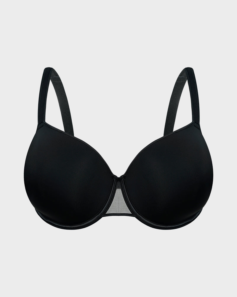 Elegant Full-Coverage Underwire Bra
