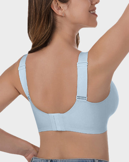 Mesh-Front Sculpting Bra