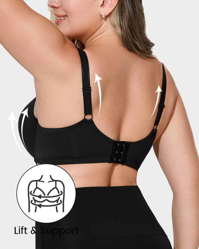 Elegant Full-Coverage Underwire Bra
