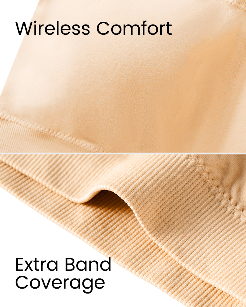 Padded Wireless Seamless Comfort Bandeau Bra
