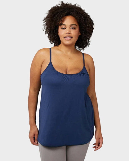 Fly-Free Cooling Cami with Built-In Bra