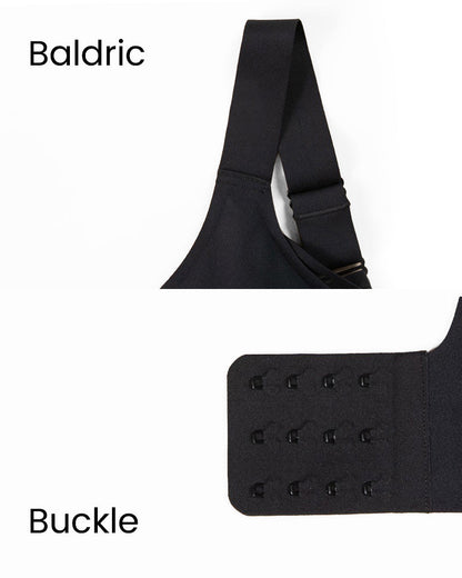Mesh-Front Sculpting Bra