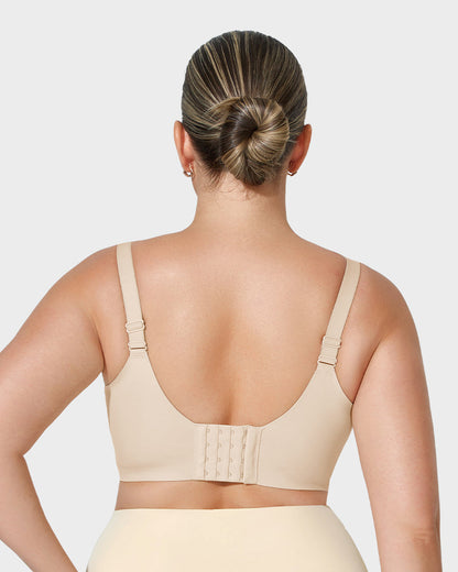 Back-Smoothing Plunge Push-Up Bra