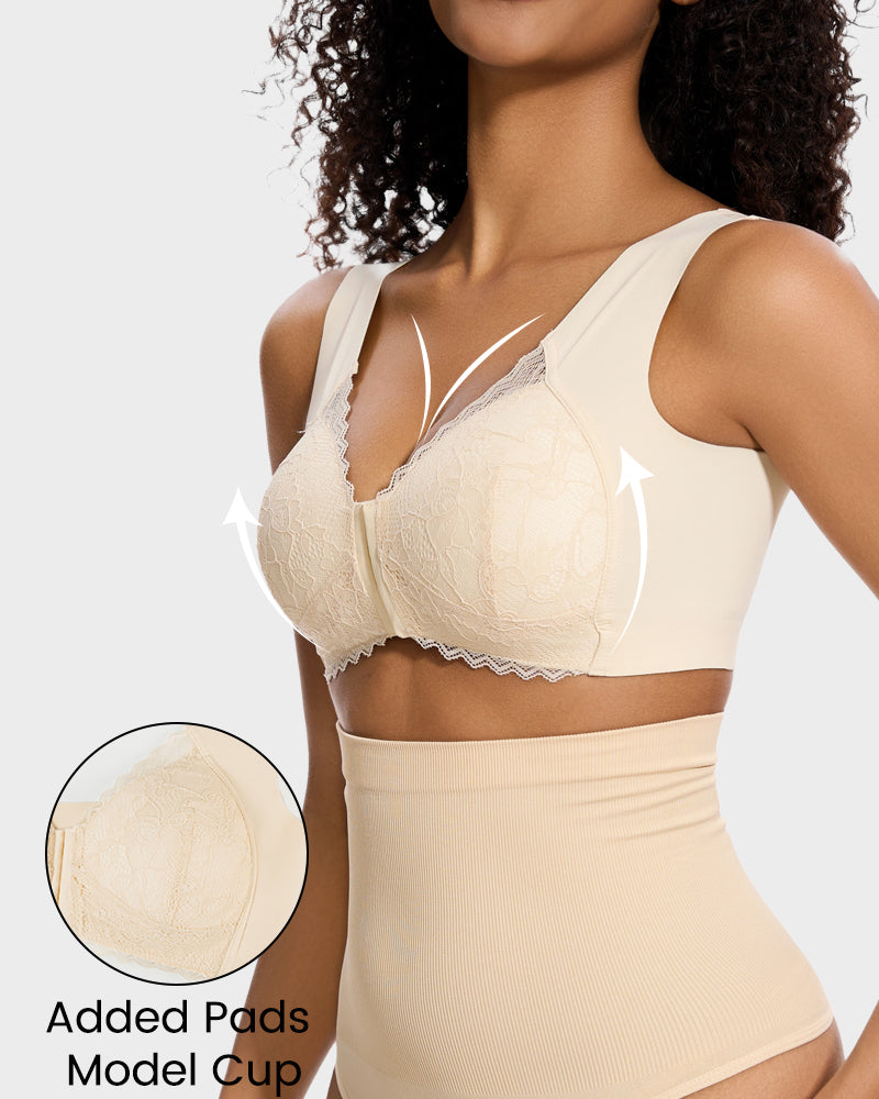 Front-Closure '5D' Shaping Wireless Bra