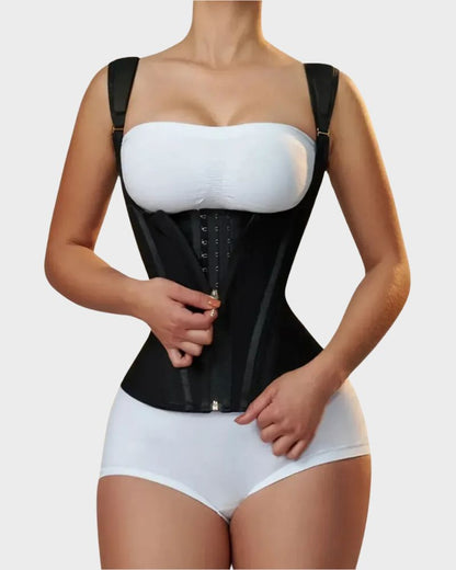 Double-Waistband Shaping Corset Vest