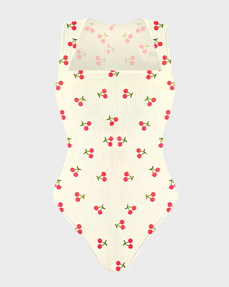Sleeveless Tummy-Control Tank Bodysuit