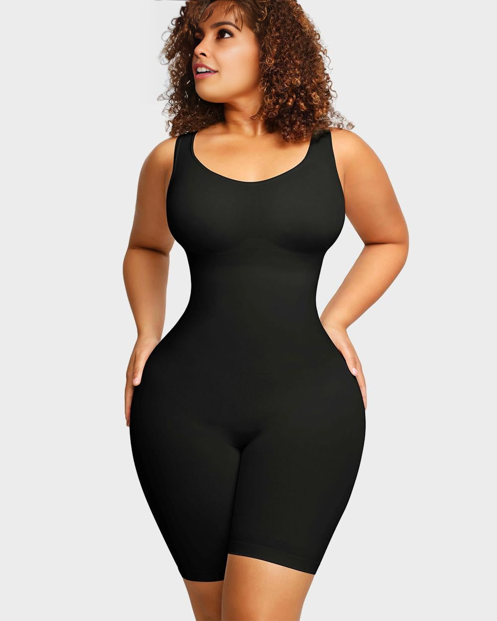 Nahtloses Body Shaping Höschen Bauch-weg, Mittlerer Oberschenkel