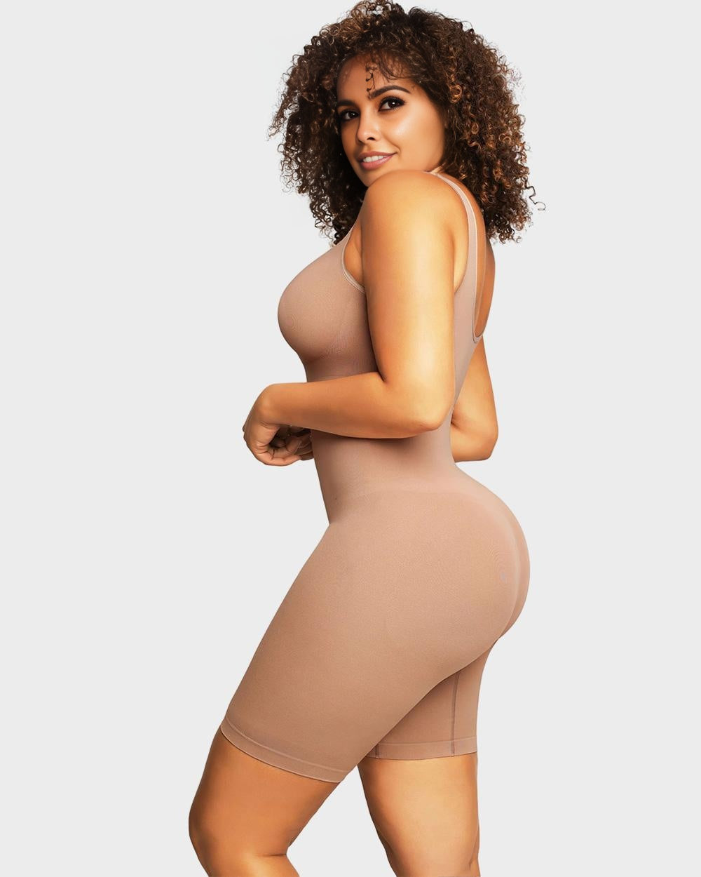 Nahtloses Body Shaping Höschen Bauch-weg, Mittlerer Oberschenkel